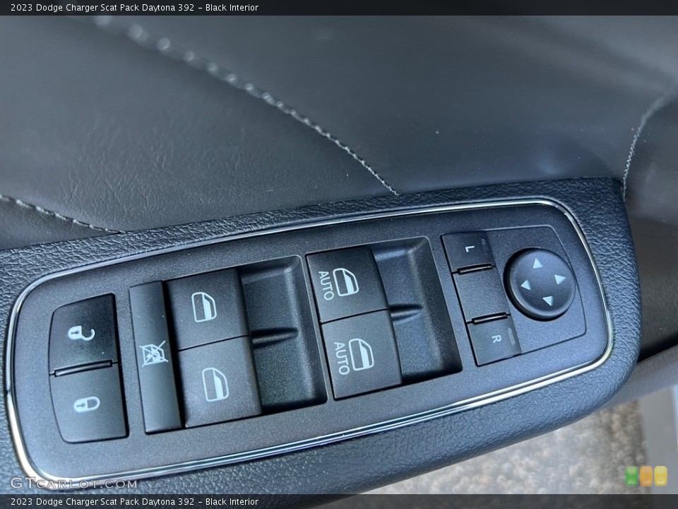 Black Interior Door Panel for the 2023 Dodge Charger Scat Pack Daytona 392 #146562369