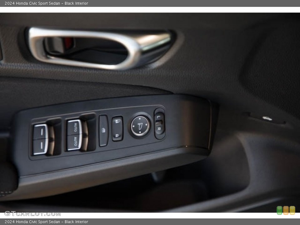 Black Interior Door Panel for the 2024 Honda Civic Sport Sedan #146562630