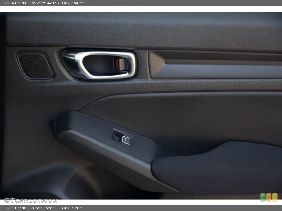 Black Interior Door Panel for the 2024 Honda Civic Sport Sedan #146562655