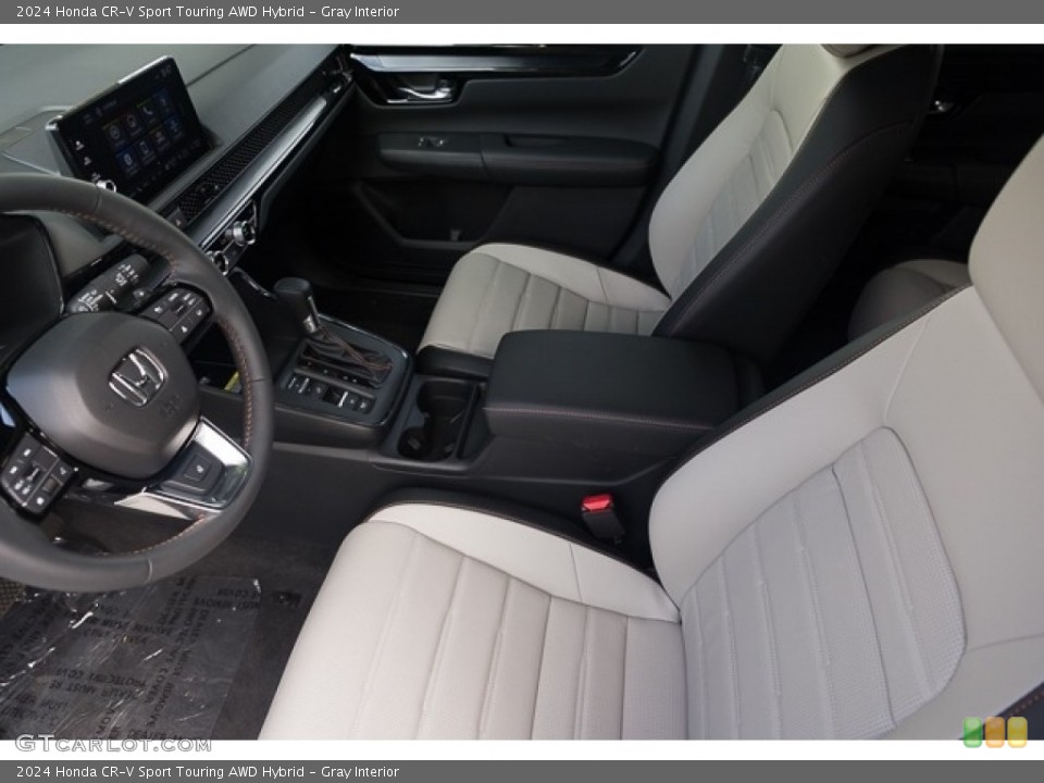 Gray Interior Front Seat for the 2024 Honda CR-V Sport Touring AWD Hybrid #146562911