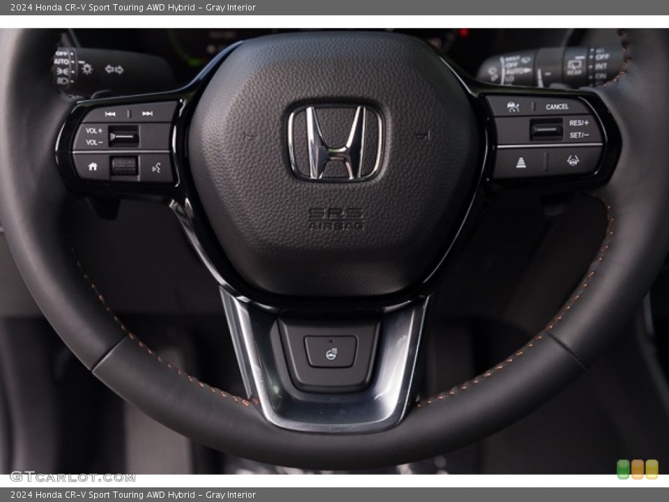 Gray Interior Steering Wheel for the 2024 Honda CR-V Sport Touring AWD Hybrid #146562945