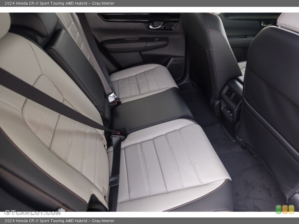 Gray Interior Rear Seat for the 2024 Honda CR-V Sport Touring AWD Hybrid #146563056