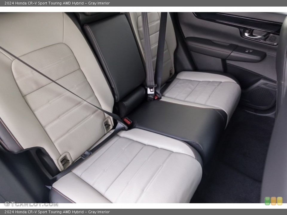 Gray Interior Rear Seat for the 2024 Honda CR-V Sport Touring AWD Hybrid #146563068