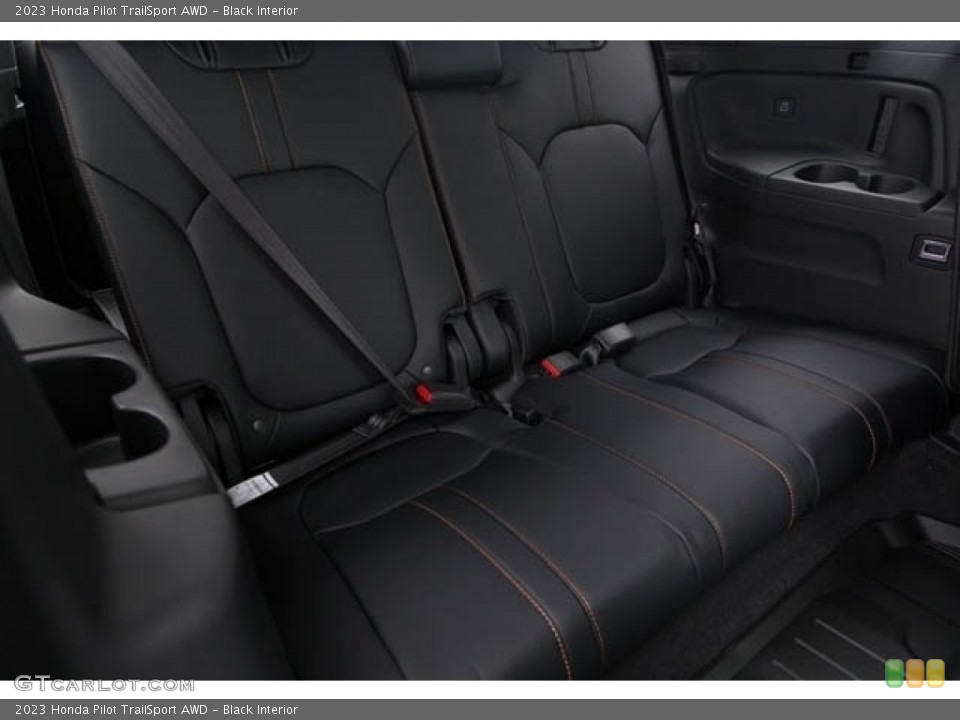 Black Interior Rear Seat for the 2023 Honda Pilot TrailSport AWD #146563632