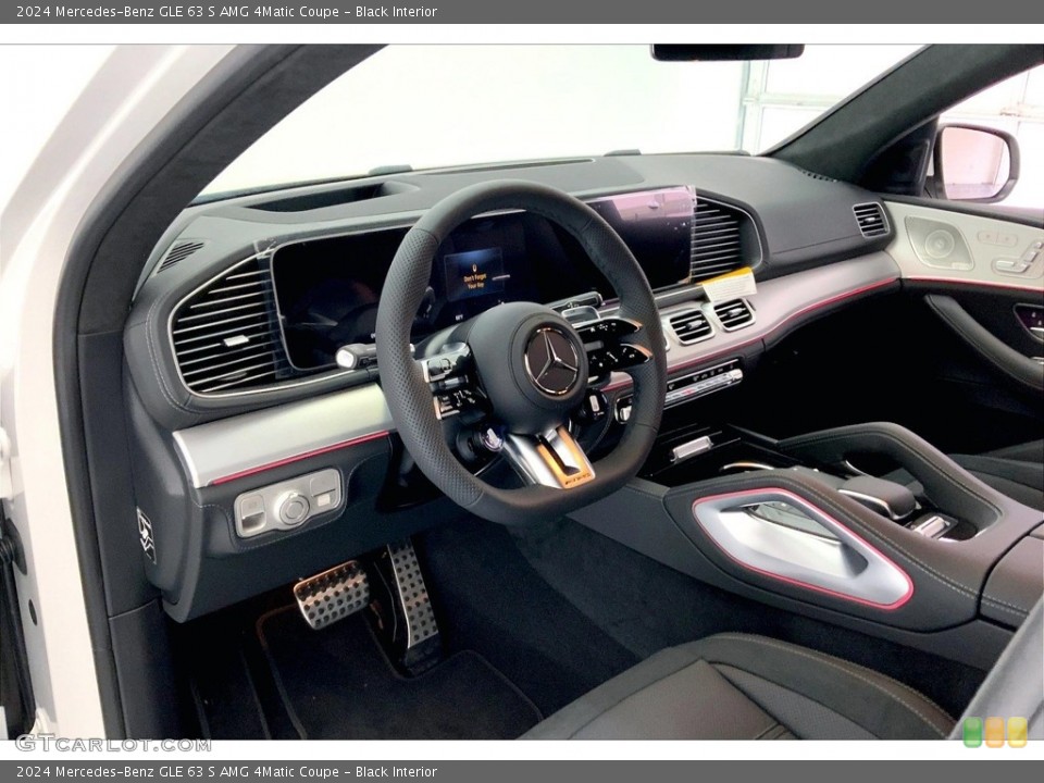 Black Interior Dashboard for the 2024 Mercedes-Benz GLE 63 S AMG 4Matic Coupe #146564208