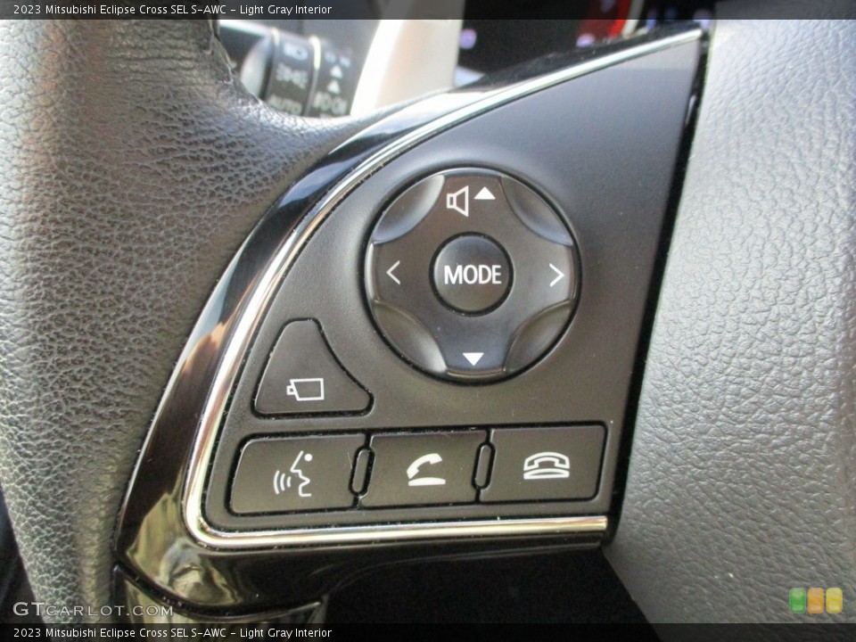 Light Gray Interior Steering Wheel for the 2023 Mitsubishi Eclipse Cross SEL S-AWC #146564406