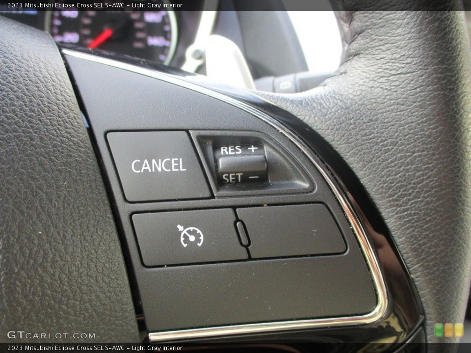 Light Gray Interior Steering Wheel for the 2023 Mitsubishi Eclipse Cross SEL S-AWC #146564412
