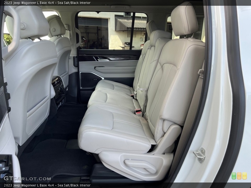 Sea Salt/Black Interior Rear Seat for the 2023 Jeep Wagoneer L Base 4x4 #146564769