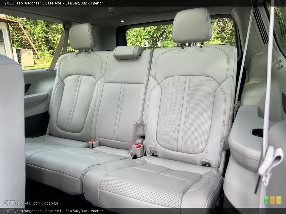 Sea Salt/Black Interior Rear Seat for the 2023 Jeep Wagoneer L Base 4x4 #146564776