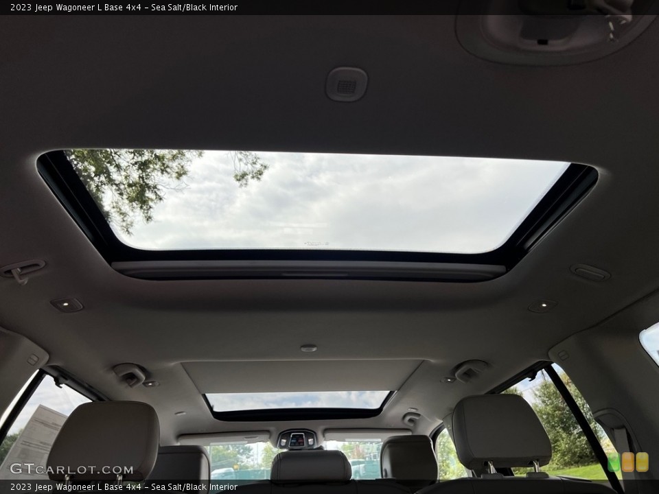 Sea Salt/Black Interior Sunroof for the 2023 Jeep Wagoneer L Base 4x4 #146564862