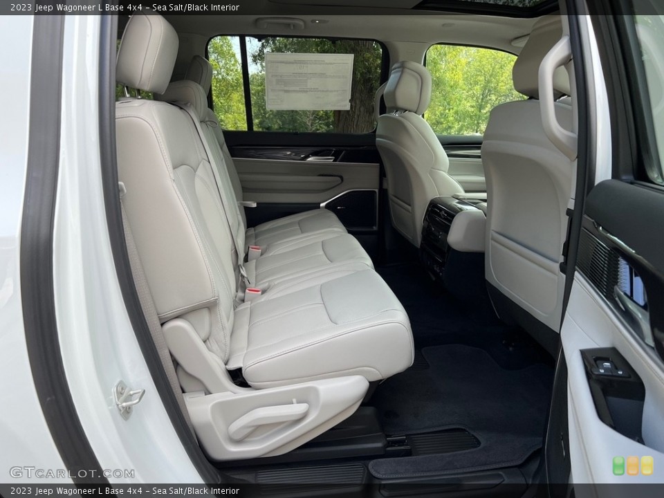 Sea Salt/Black Interior Rear Seat for the 2023 Jeep Wagoneer L Base 4x4 #146564886