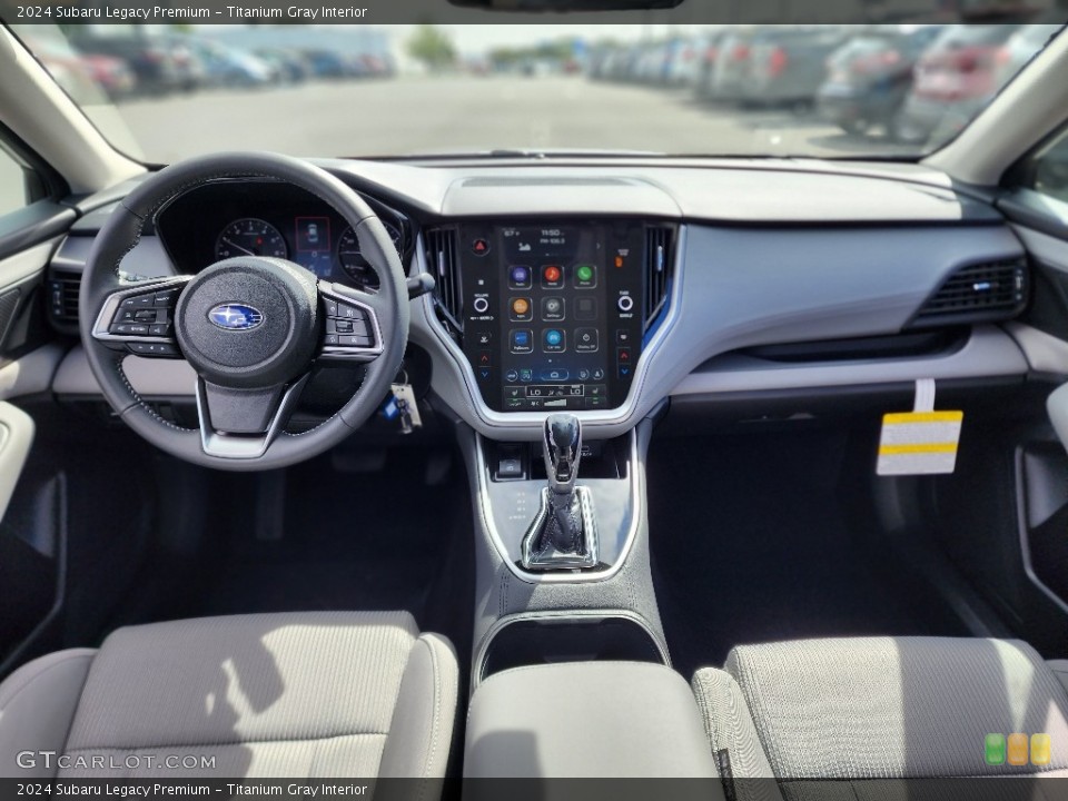 Titanium Gray Interior Photo for the 2024 Subaru Legacy Premium #146565186