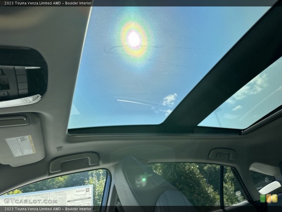 Boulder Interior Sunroof for the 2023 Toyota Venza Limited AWD #146565204