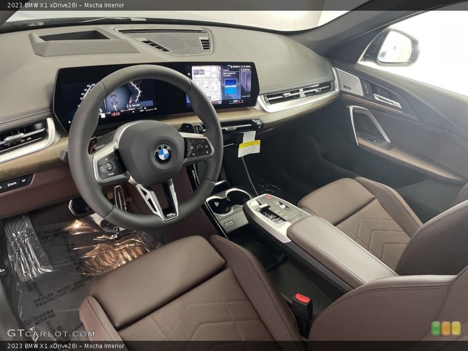 Mocha Interior Photo for the 2023 BMW X1 xDrive28i #146569634