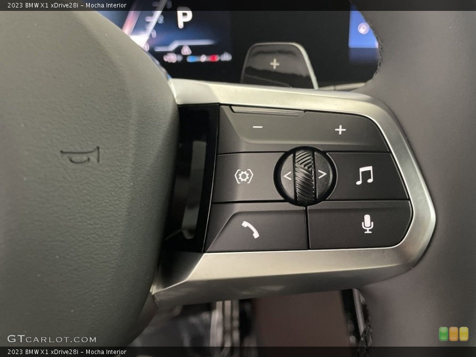 Mocha Interior Steering Wheel for the 2023 BMW X1 xDrive28i #146569730