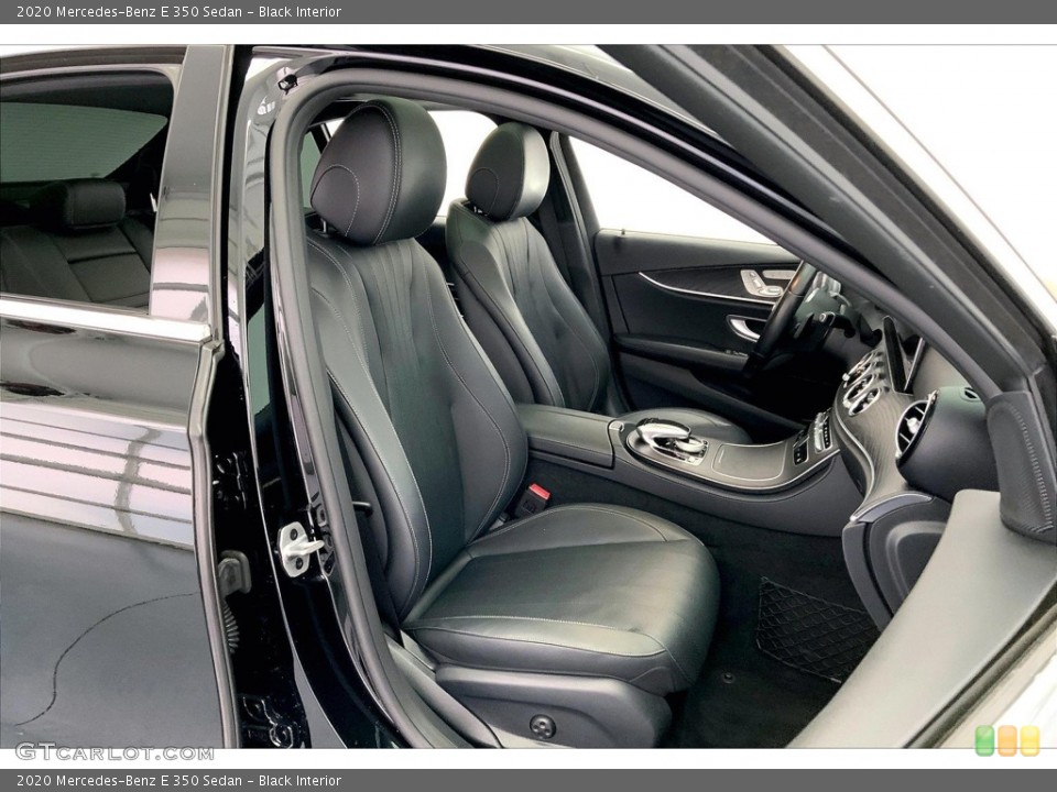 Black Interior Front Seat for the 2020 Mercedes-Benz E 350 Sedan #146569963