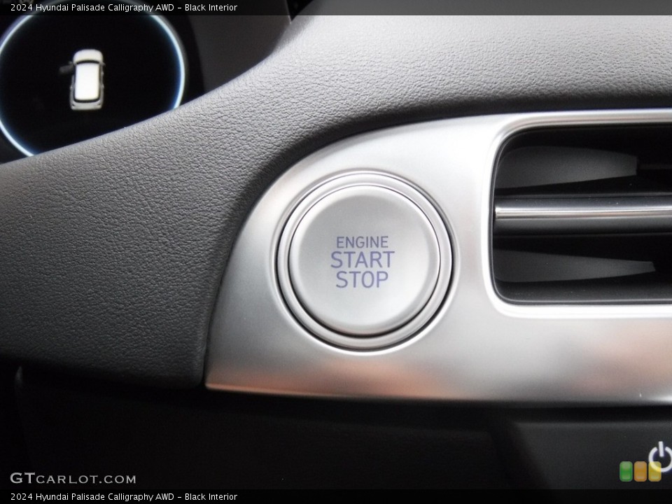 Black Interior Controls for the 2024 Hyundai Palisade Calligraphy AWD #146570384