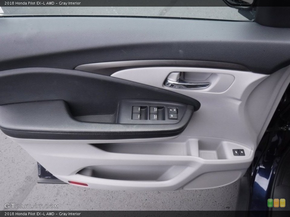 Gray Interior Door Panel for the 2018 Honda Pilot EX-L AWD #146570568