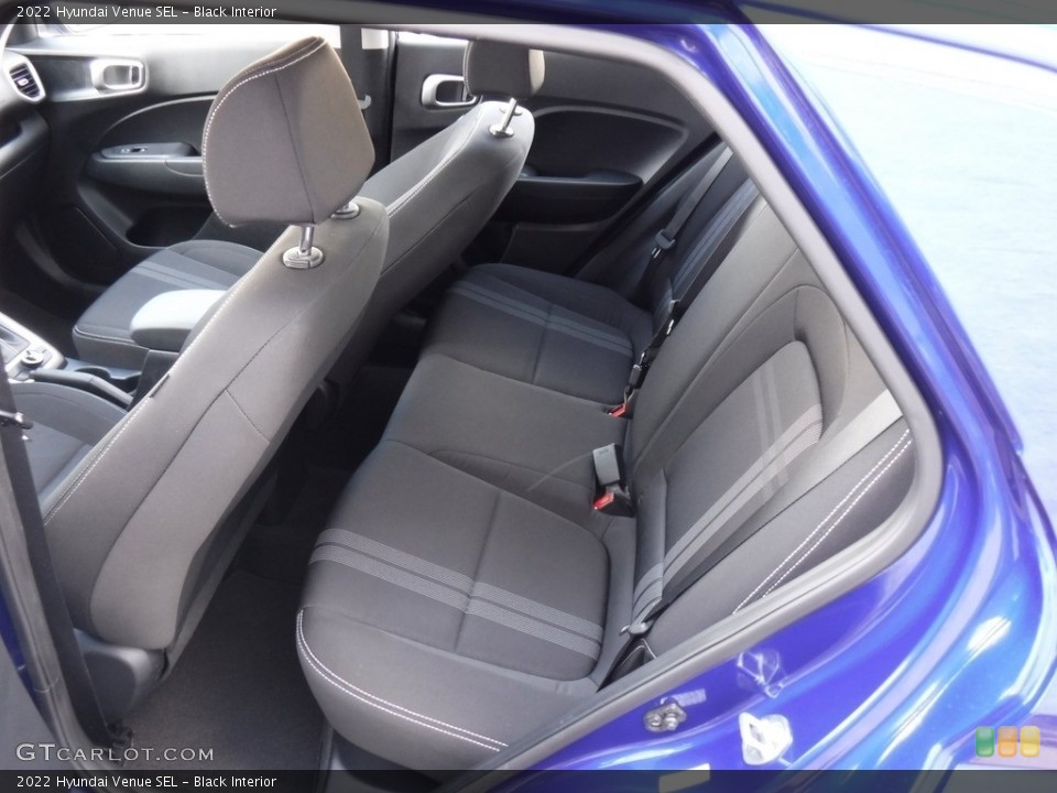 Black Interior Rear Seat for the 2022 Hyundai Venue SEL #146571390