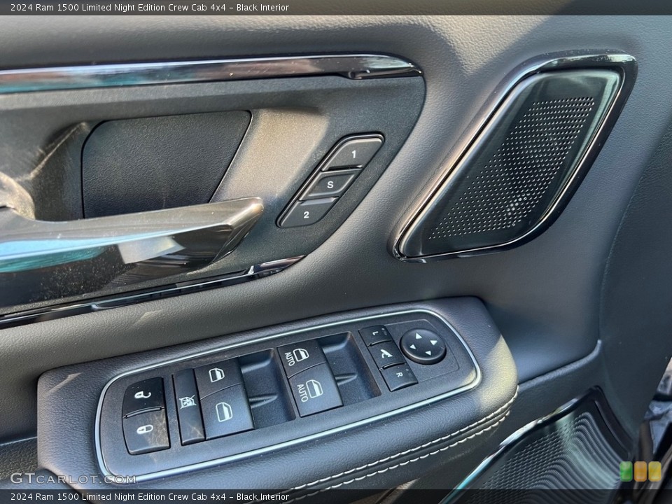Black Interior Door Panel for the 2024 Ram 1500 Limited Night Edition Crew Cab 4x4 #146572760
