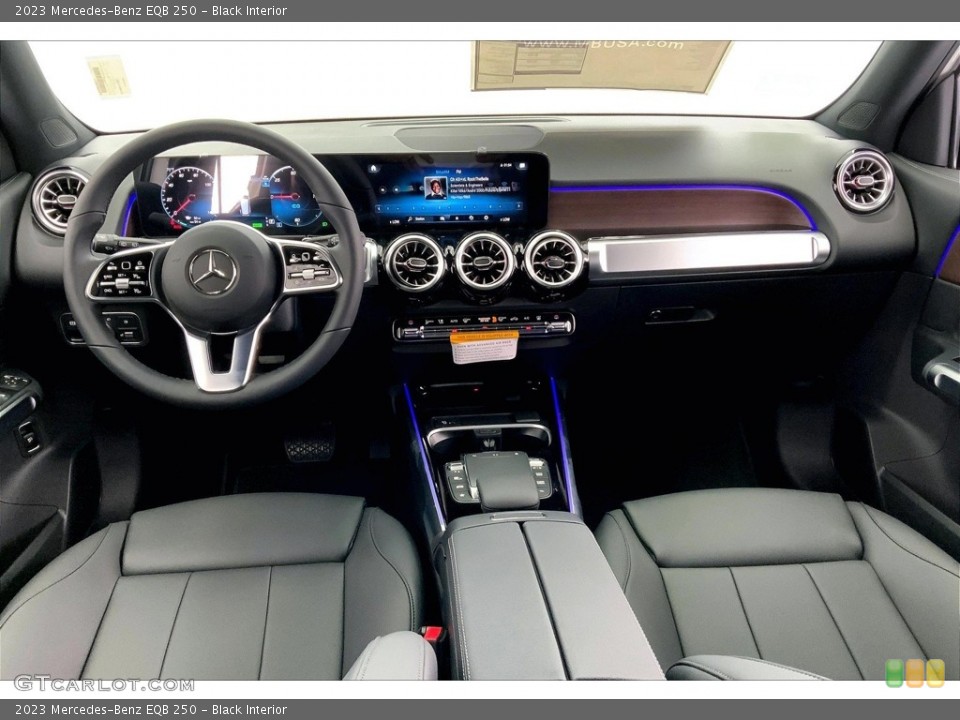 Black Interior Photo for the 2023 Mercedes-Benz EQB 250 #146572776