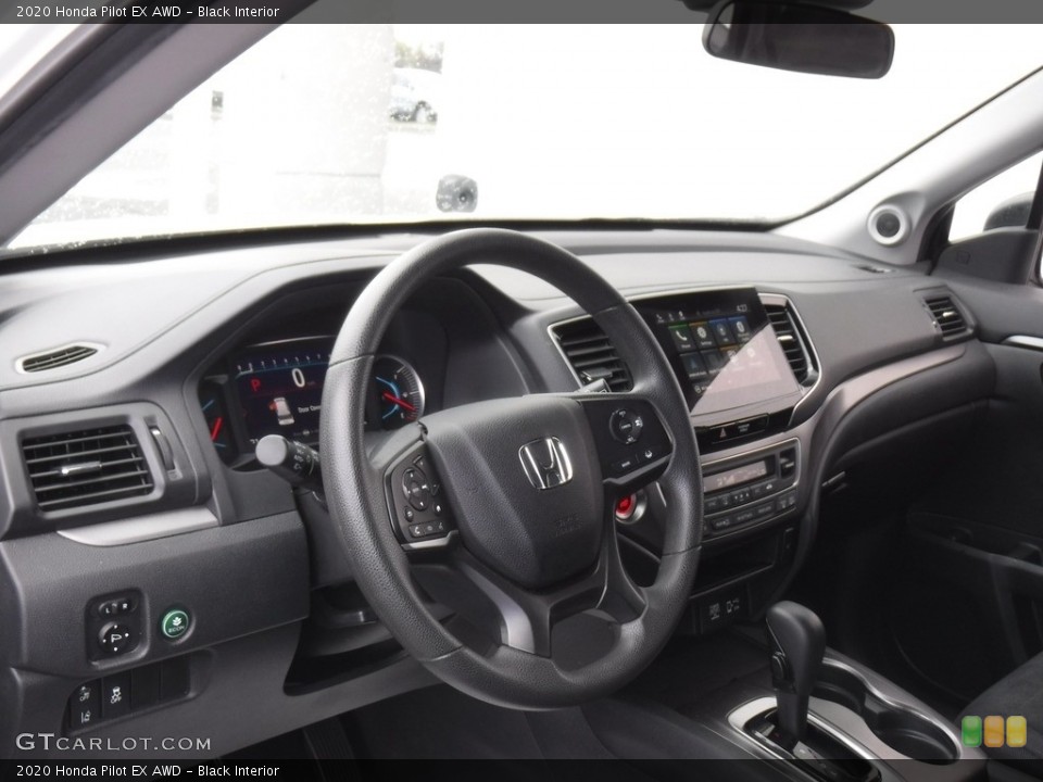 Black Interior Dashboard for the 2020 Honda Pilot EX AWD #146573144