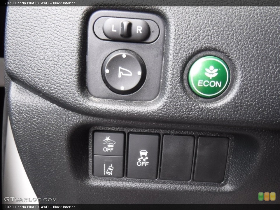 Black Interior Controls for the 2020 Honda Pilot EX AWD #146573207