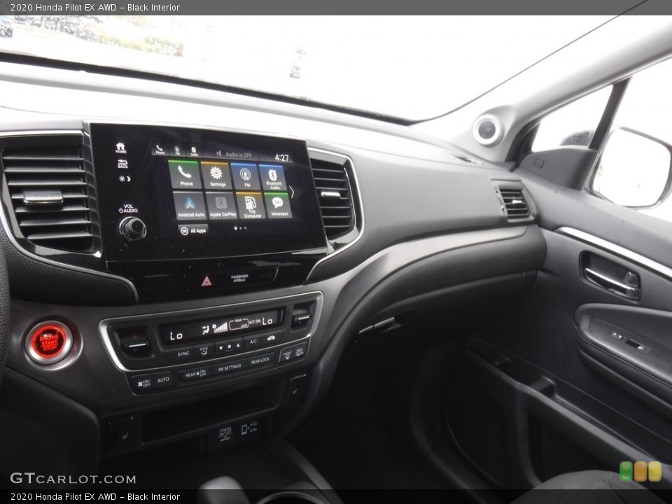 Black Interior Dashboard for the 2020 Honda Pilot EX AWD #146573250