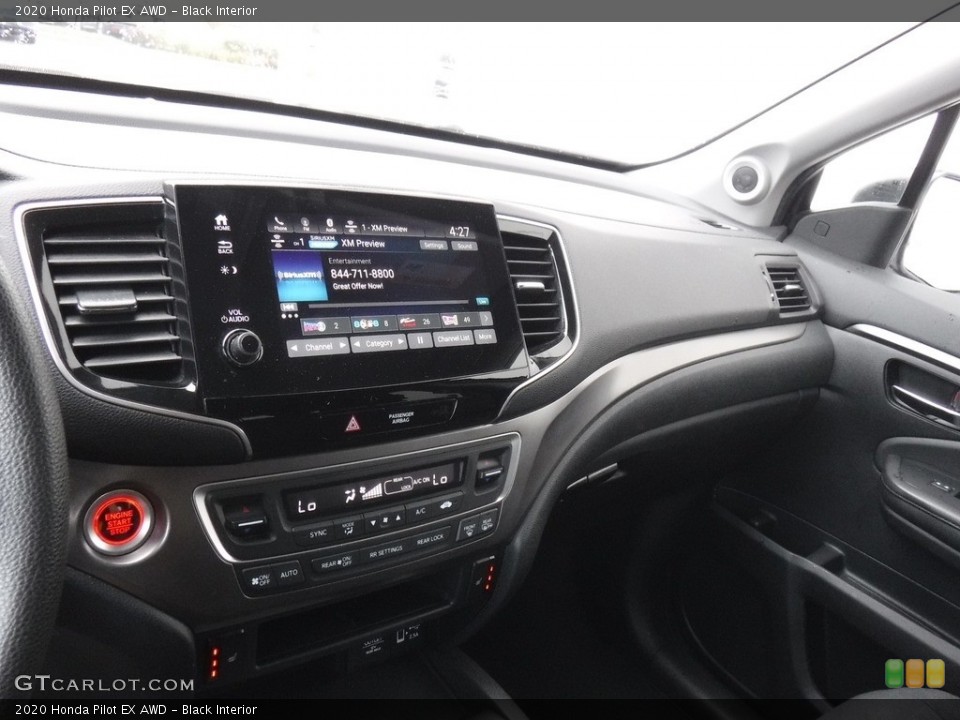 Black Interior Controls for the 2020 Honda Pilot EX AWD #146573373