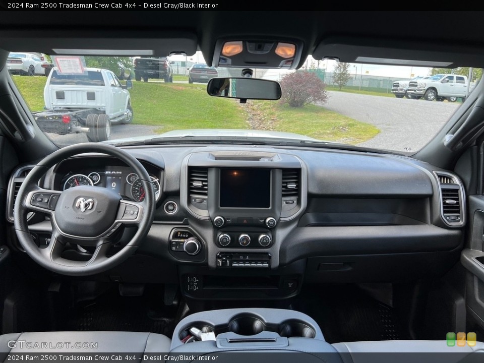 Diesel Gray/Black Interior Dashboard for the 2024 Ram 2500 Tradesman Crew Cab 4x4 #146573530