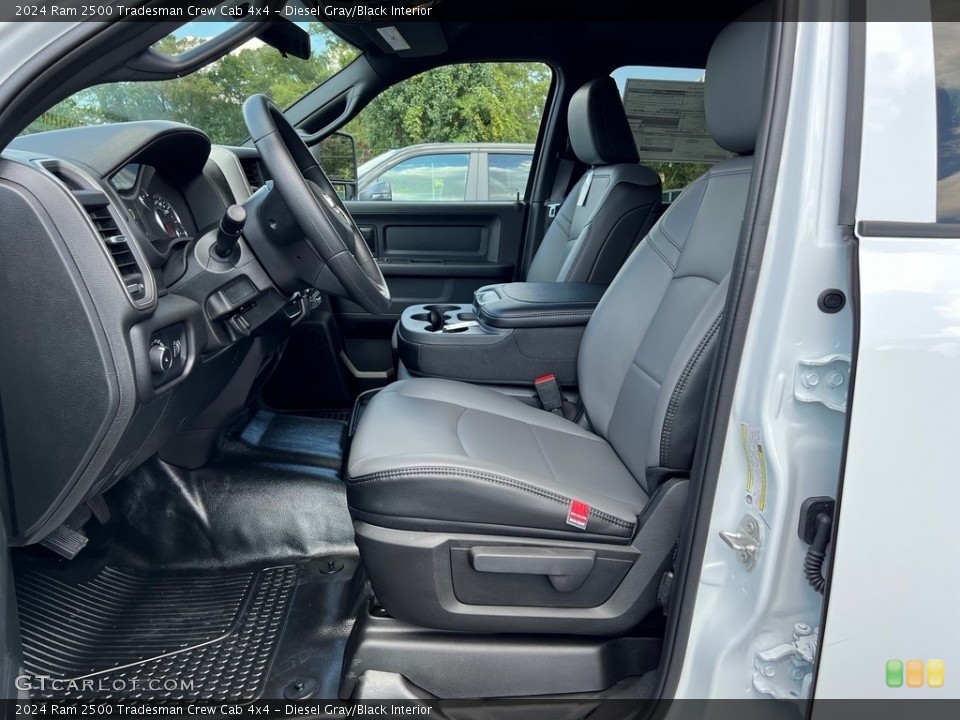 Diesel Gray/Black Interior Photo for the 2024 Ram 2500 Tradesman Crew Cab 4x4 #146573550