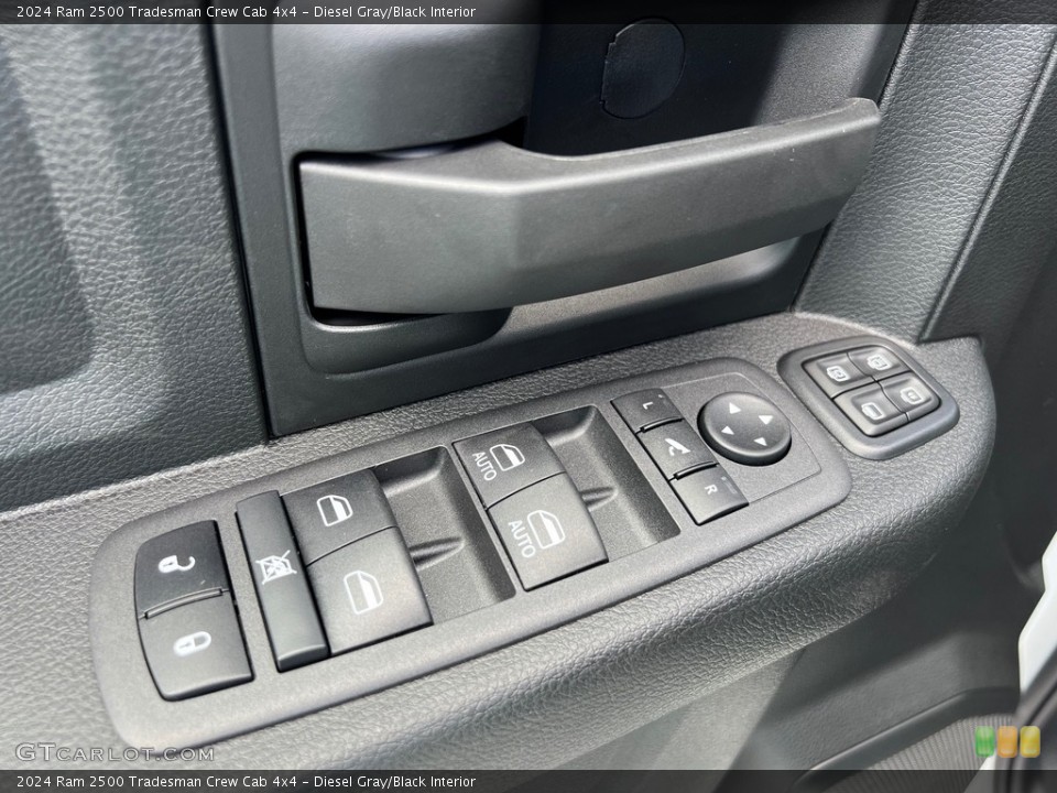 Diesel Gray/Black Interior Door Panel for the 2024 Ram 2500 Tradesman Crew Cab 4x4 #146573570