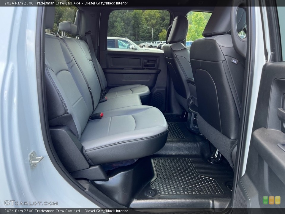Diesel Gray/Black Interior Rear Seat for the 2024 Ram 2500 Tradesman Crew Cab 4x4 #146573633