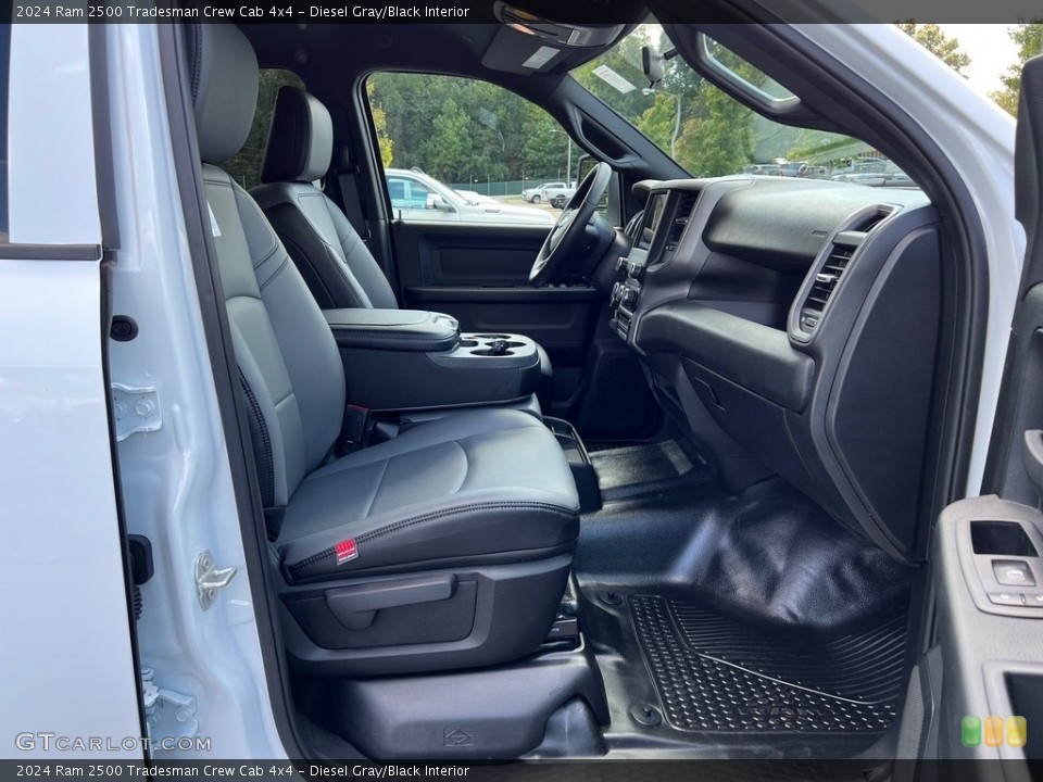 Diesel Gray/Black Interior Front Seat for the 2024 Ram 2500 Tradesman Crew Cab 4x4 #146573654