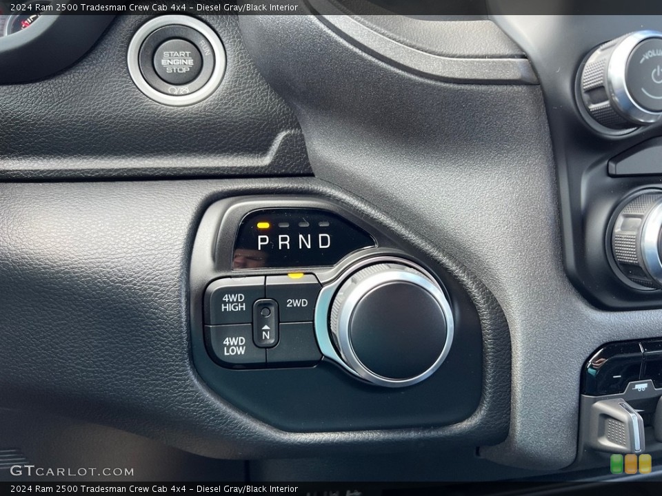 Diesel Gray/Black Interior Transmission for the 2024 Ram 2500 Tradesman Crew Cab 4x4 #146573715