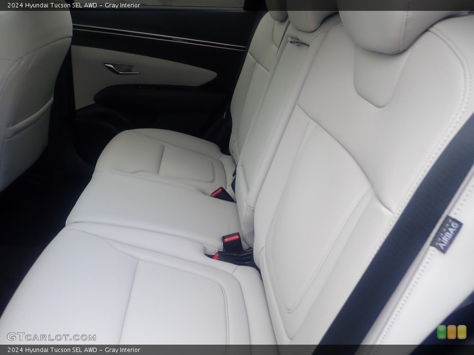 Gray Interior Rear Seat for the 2024 Hyundai Tucson SEL AWD #146574767