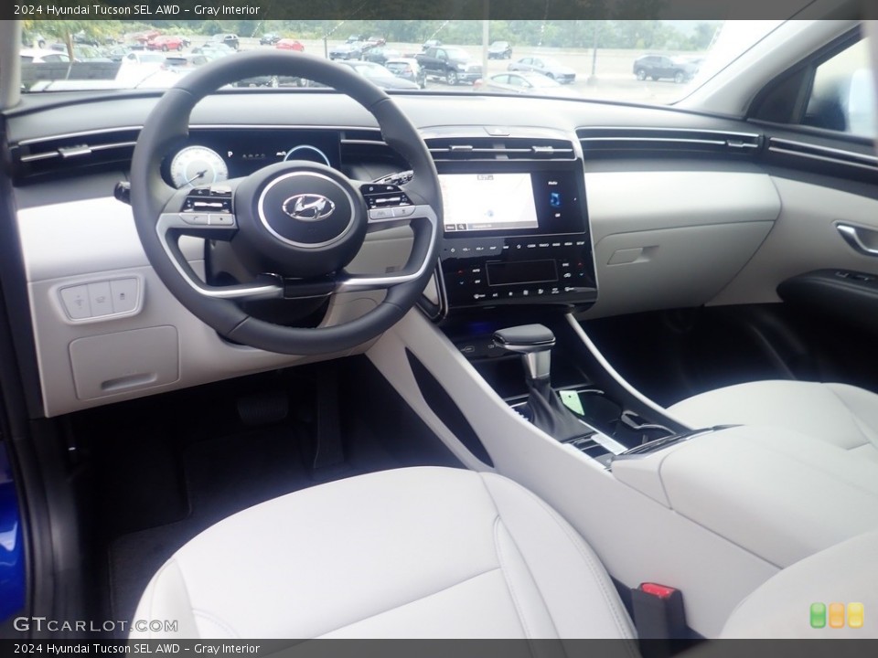 Gray Interior Photo for the 2024 Hyundai Tucson SEL AWD #146574789