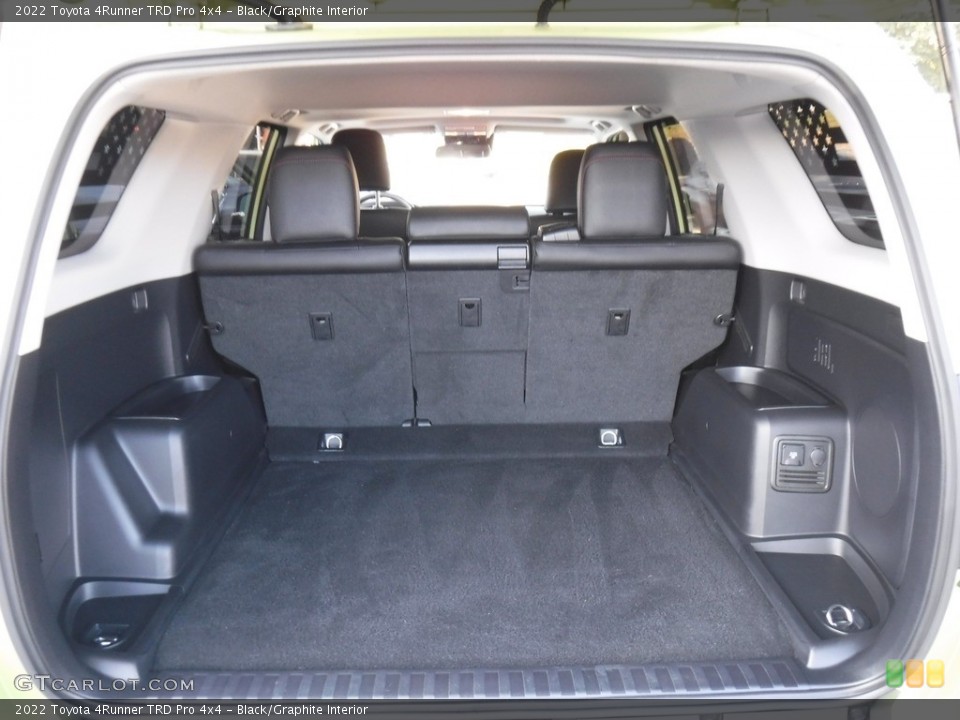 Black/Graphite Interior Trunk for the 2022 Toyota 4Runner TRD Pro 4x4 #146574933