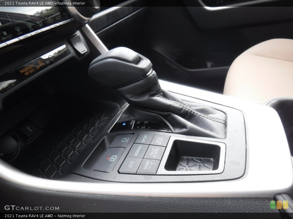 Nutmeg Interior Transmission for the 2021 Toyota RAV4 LE AWD #146575517