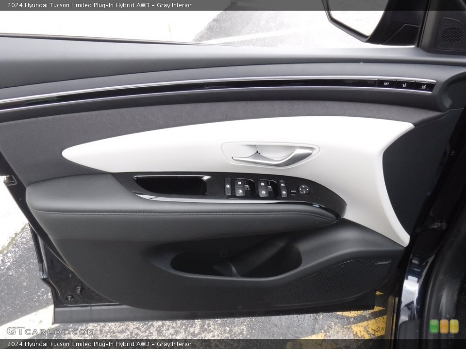Gray Interior Door Panel for the 2024 Hyundai Tucson Limited Plug-In Hybrid AWD #146575752