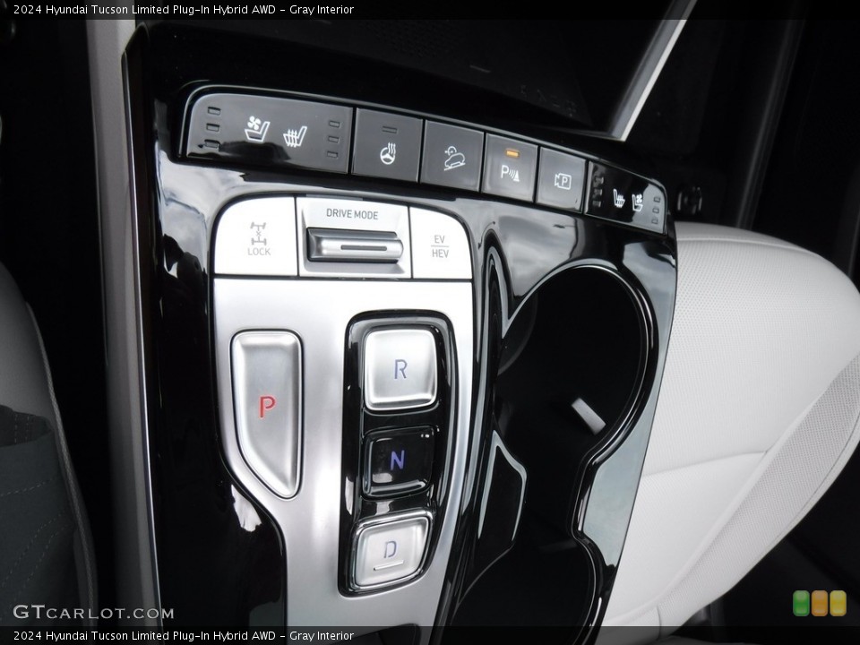 Gray Interior Transmission for the 2024 Hyundai Tucson Limited Plug-In Hybrid AWD #146575875