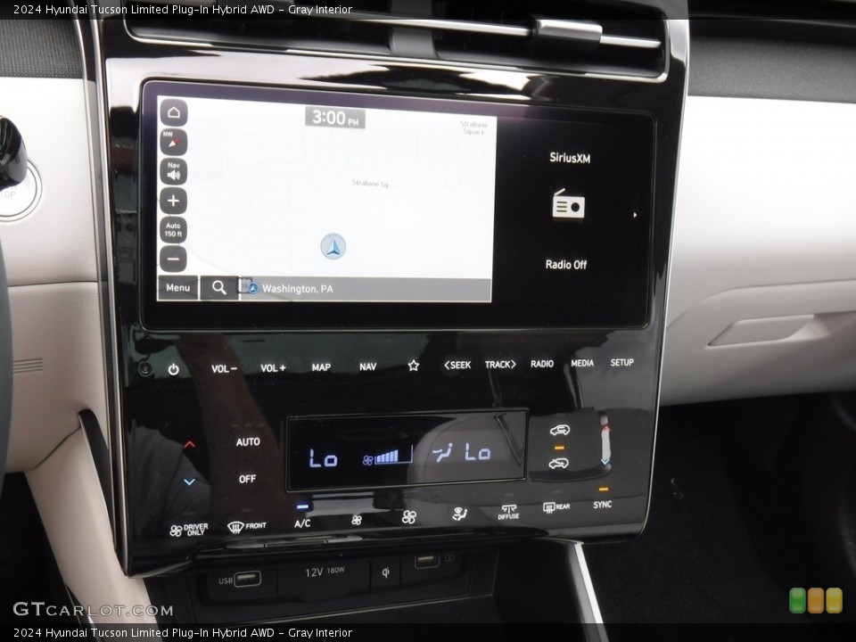 Gray Interior Controls for the 2024 Hyundai Tucson Limited Plug-In Hybrid AWD #146575890