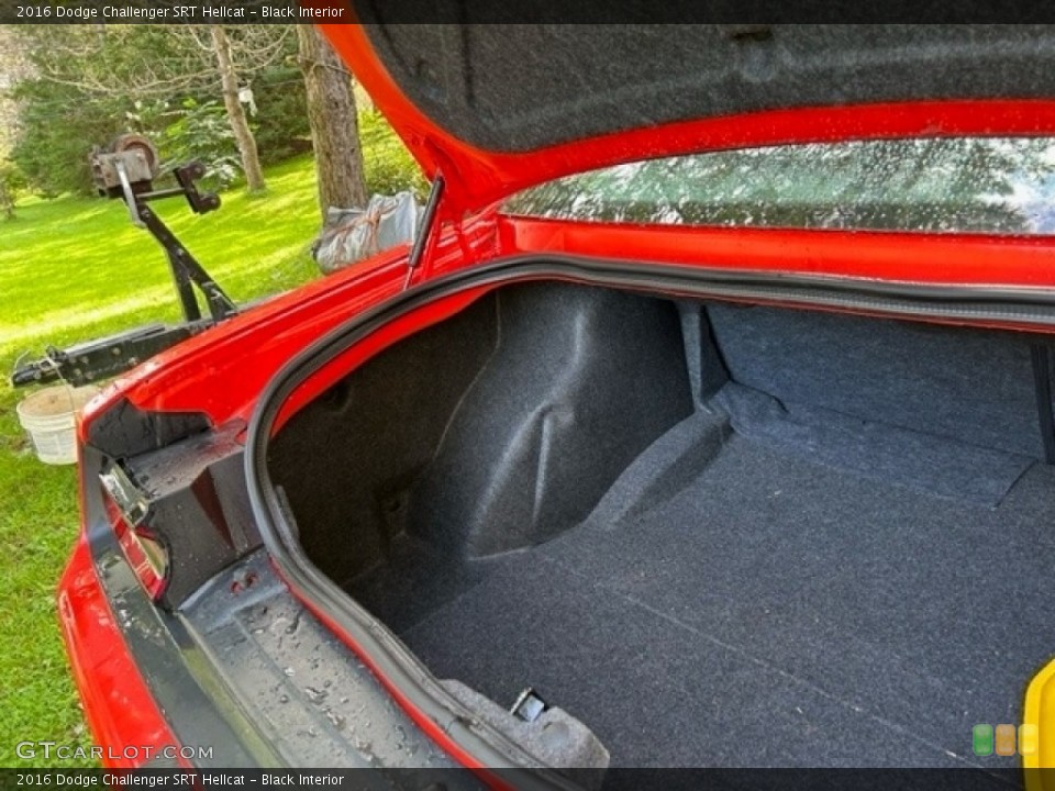 Black Interior Trunk for the 2016 Dodge Challenger SRT Hellcat #146576008