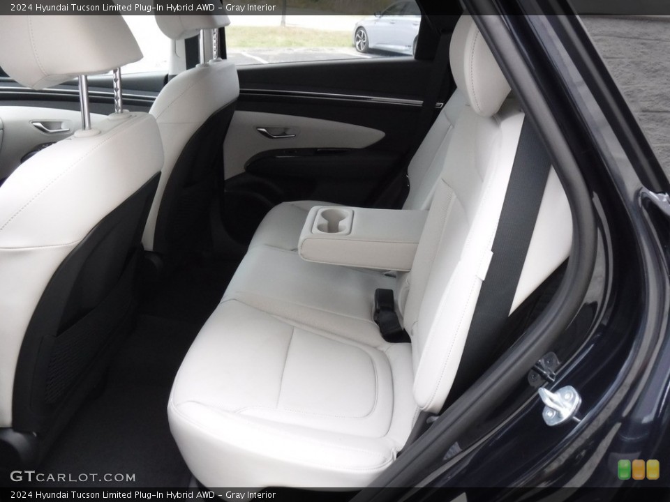 Gray Interior Rear Seat for the 2024 Hyundai Tucson Limited Plug-In Hybrid AWD #146576070