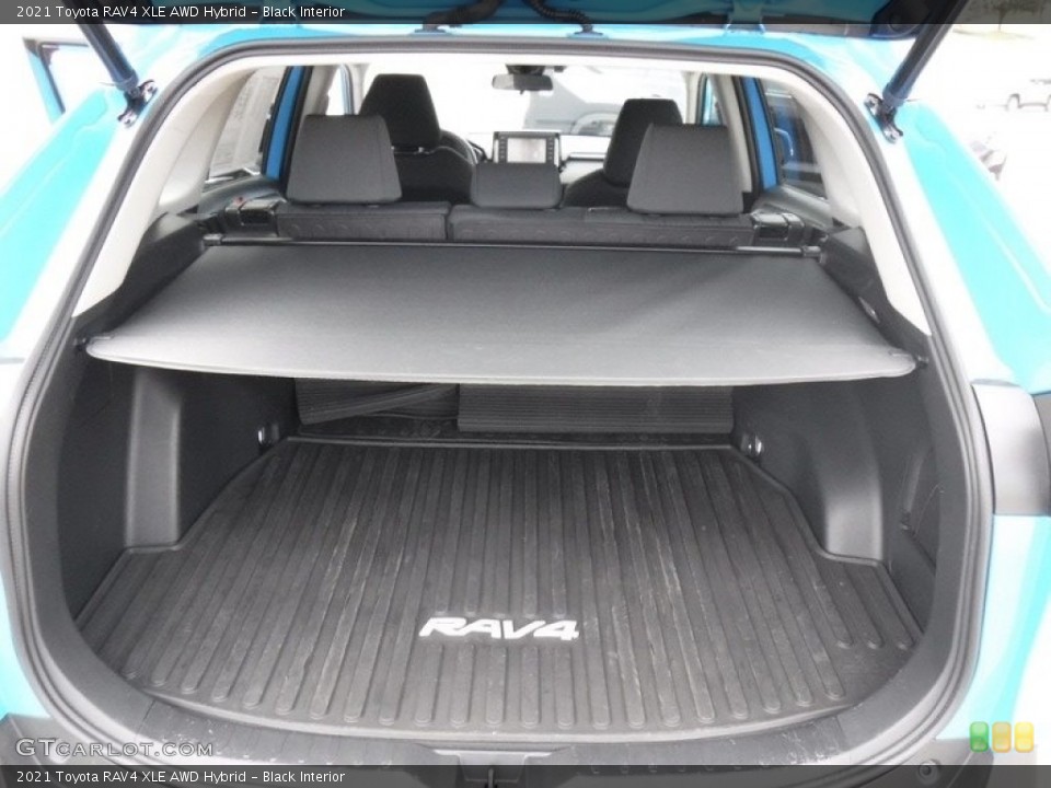 Black Interior Trunk for the 2021 Toyota RAV4 XLE AWD Hybrid #146576277