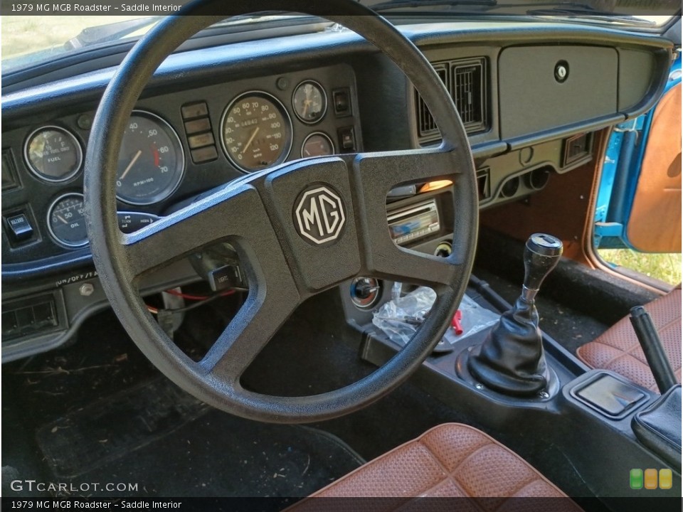 Saddle Interior Dashboard for the 1979 MG MGB Roadster #146576586
