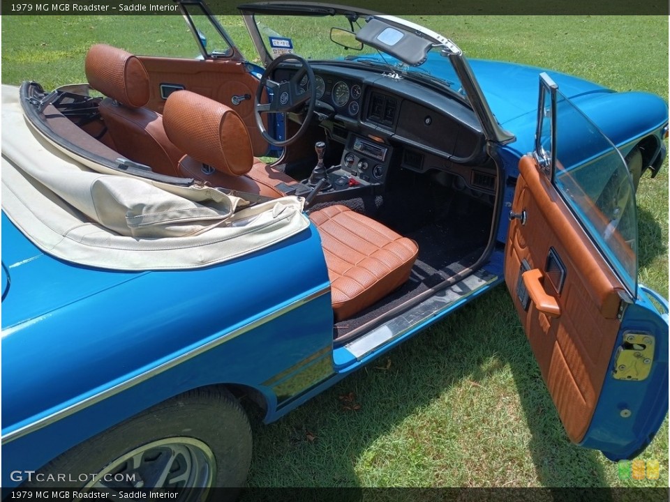 Saddle Interior Door Panel for the 1979 MG MGB Roadster #146576601