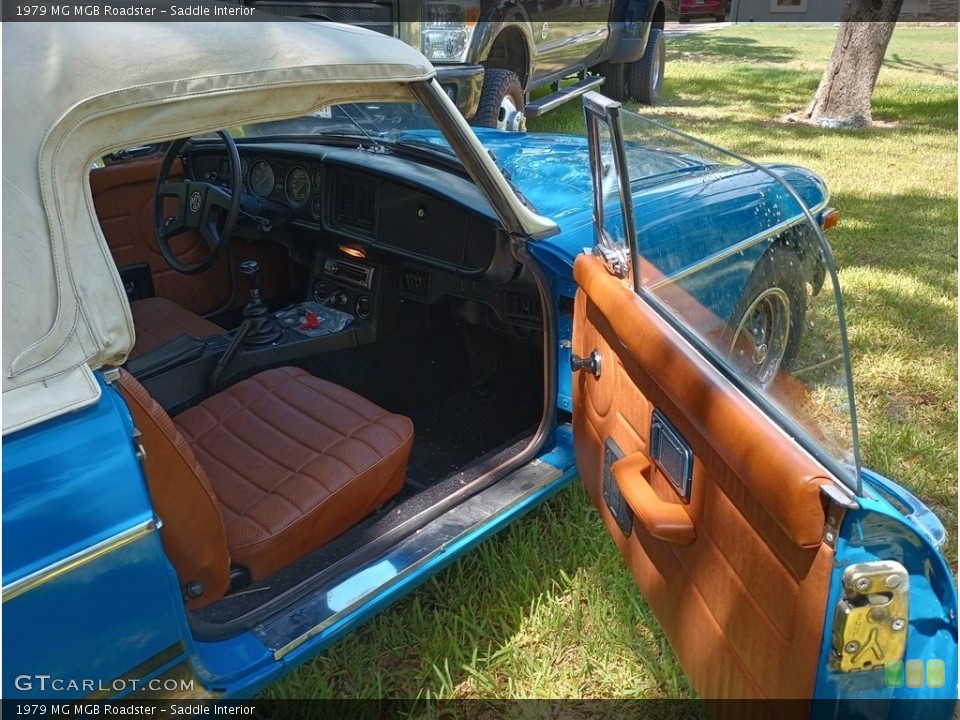 Saddle Interior Door Panel for the 1979 MG MGB Roadster #146576618