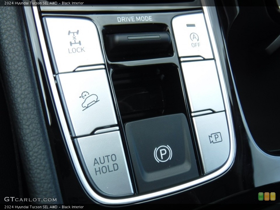 Black Interior Controls for the 2024 Hyundai Tucson SEL AWD #146578442