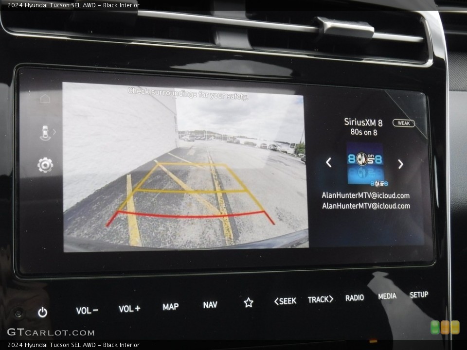 Black Interior Controls for the 2024 Hyundai Tucson SEL AWD #146578466